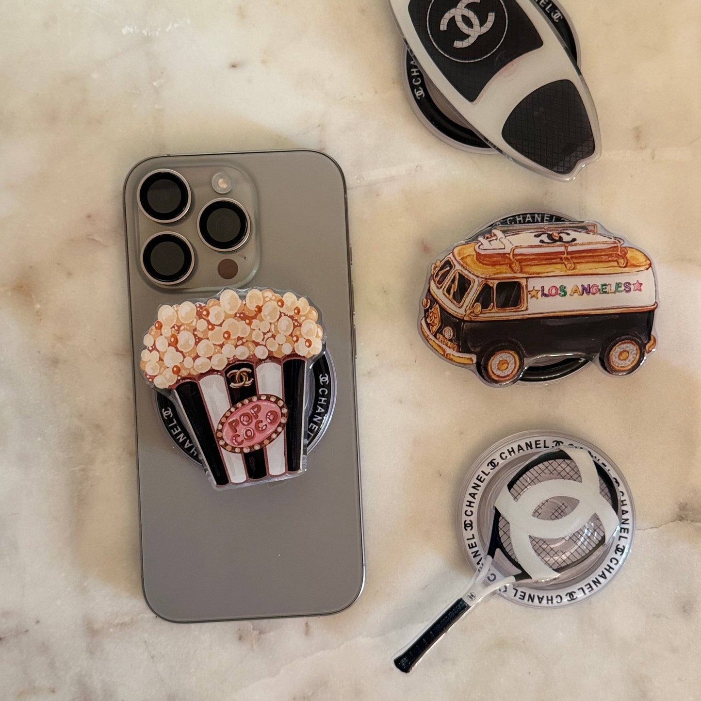 chanel popsocket - popcorn