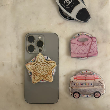 chanel popsocket - gold star