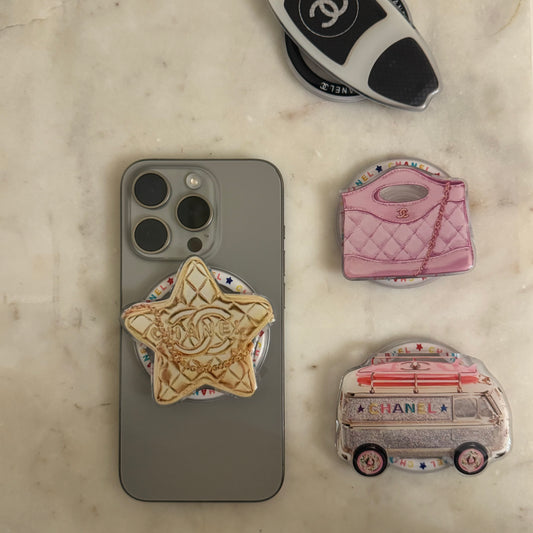 chanel popsocket - gold star
